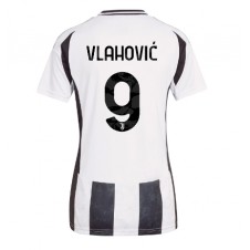 Juventus Dusan Vlahovic #9 Hemmatröja Dam 2024-25 Korta ärmar